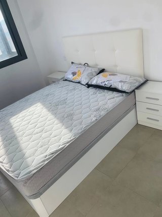 CAMA CANAPE / COLCHON/BASE TAPIZADA