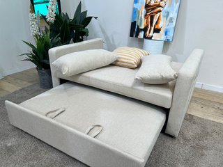 Sofá Cama Matrimonial Beige