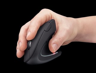 Ratón Vertical Trust Verto Inalámbrico Ergonómico