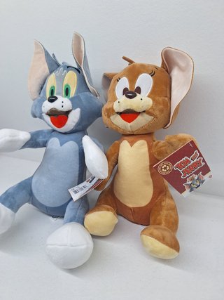 Pack Peluches Tom & Jerry 28cm| 2 unidades
