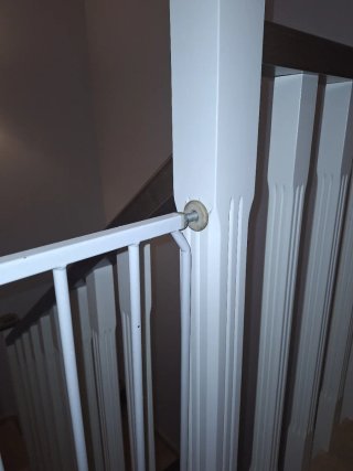 Valla seguridad para escaleras