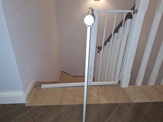 Valla seguridad para escaleras
