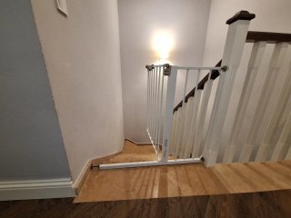 Valla seguridad para escaleras
