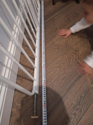 Valla seguridad para escaleras