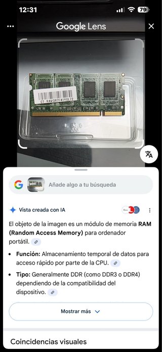 Módulo RAM A-DATA 1GB PC2-6400S-666