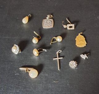 Conjunto bisutería y plata