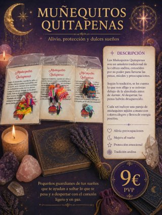 Muñequitos Quitapenas - Alivio y Protección