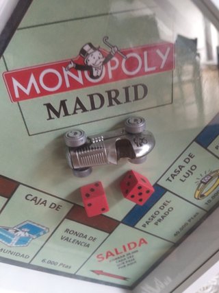 Cuadro Monopoly Madrid 90 Aniversario