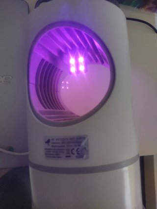 Lámpara Mosquitos LED Auchan Blanca