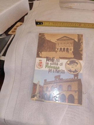 Cartolina Foto Verdi 2001 Fidenza Maestro