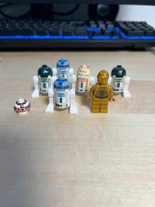 Lego Star Wars Minifiguras Droides