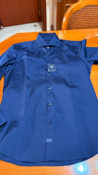 Camicia Fay uomo blu