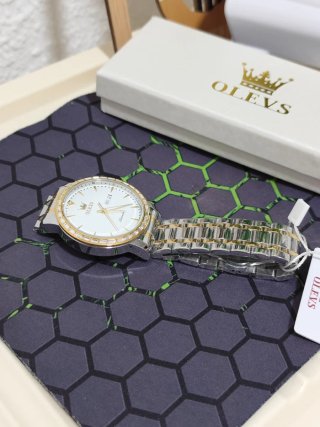Reloj OLEVS Automático Hombre Oro Plata