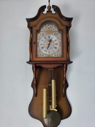 Reloj de Pared Antiguo HERESA Péndulo Pesas