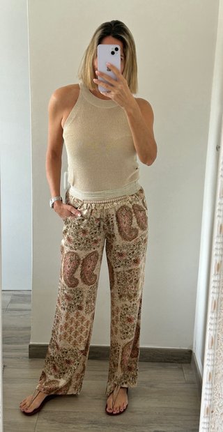 Pantalones Nekane S/M Paisley
