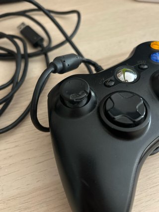 Mando Xbox 360 Microsoft Negro