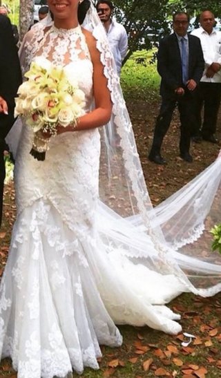 Vestido de Novia Pronovias Encaje