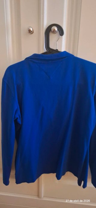 Polo Tommy Hilfiger Azulón Manga Larga