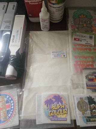 Lote Sublimación e Imprimación Cricut Supacolour