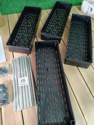 Carro Almacenamiento SONGMICS 4 Niveles, Negro