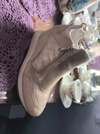 Botines Geox Beige/Blanco Talla 37