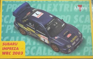 Scalextric Subaru Impreza WRC Ed. Limitada