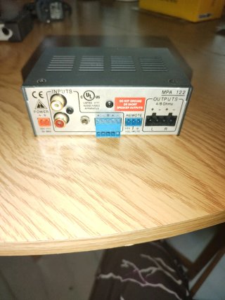 Amplificador Mini MPA 122 Extron Versa Tools