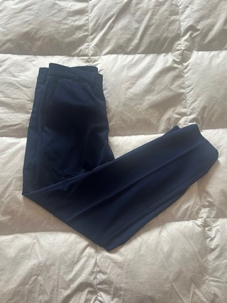 Pantalones de traje azul