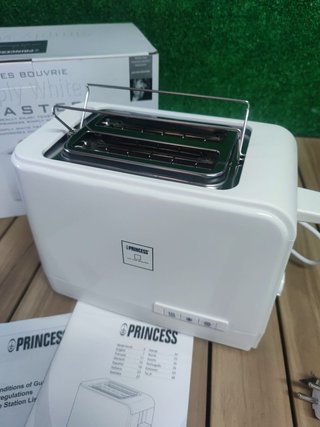 Tostador - Princess, 142613 SIMPLY Blanco TOASTER