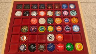 Lote de chapas de cava