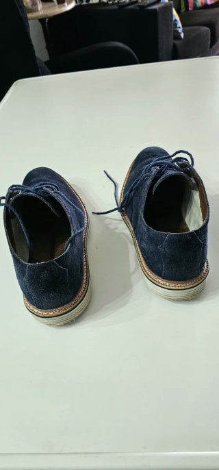 Zapatos de vestir azul para caballero