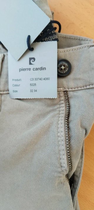 Pantalón chino Pierre Cardin beige Talla M