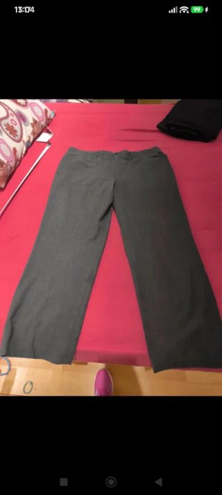 Traje de hombre gris