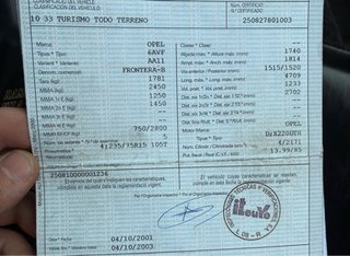 Opel Frontera 1998