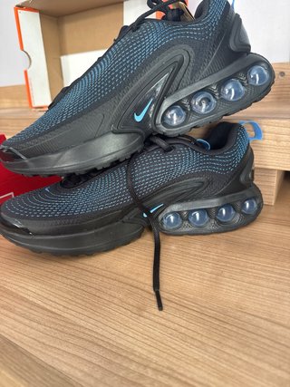 Zapatillas Nike Air Max 270 React Negras y Azules
