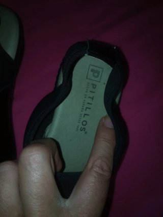 Sandalias Pitillos Mujer Talla 40 Negras