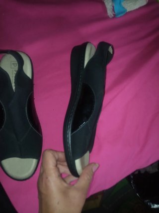 Sandalias Pitillos Mujer Talla 40 Negras