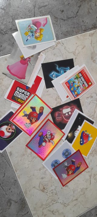 Cambio Cromos Super Mario