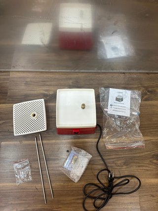 Molinillo de vidrieras con deflector acrílico, máquina
