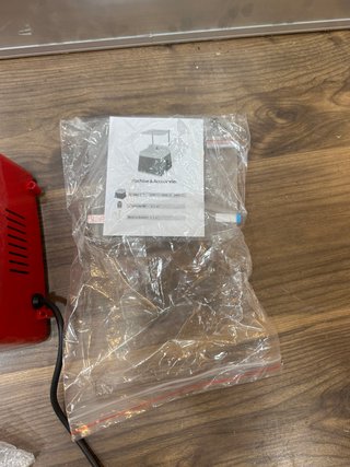 Molinillo de vidrieras con deflector acrílico, máquina