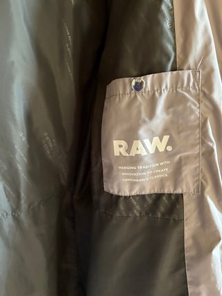 Abrigo largo G-Star mujer beige