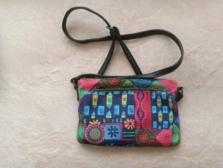 Bolso bandolera estampado