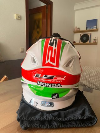 Casco Enduro / Motocross LS2 con gafas Talla S