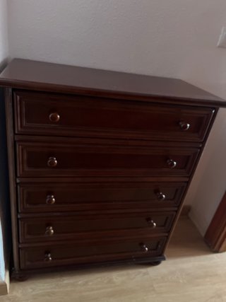 Sinfonier de madera 5 cajones