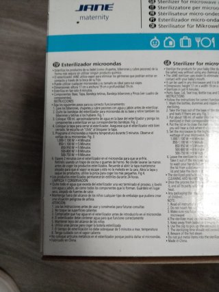 Esterilizador microondas Jane Maternity