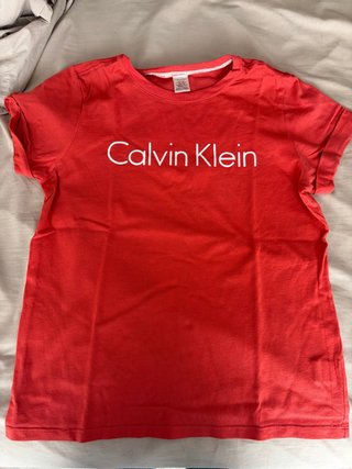 Camiseta Calvin Klein Roja Talla M