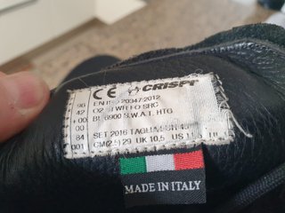 Crispi Swat Htg Goretex Black Anfibi Stivaletto 45