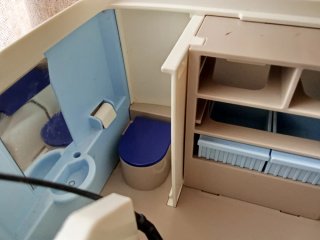 Lote autocaravana y lancha Playmobil