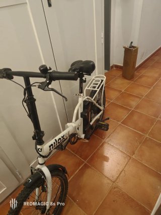 Bicicleta Eléctrica Nilox Blanca