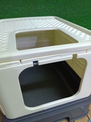 Feandrea Arenero para Gatos, Caja Arena con Bandej